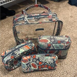 Vera Bradley Travel Bag Set - Multicolor Floral